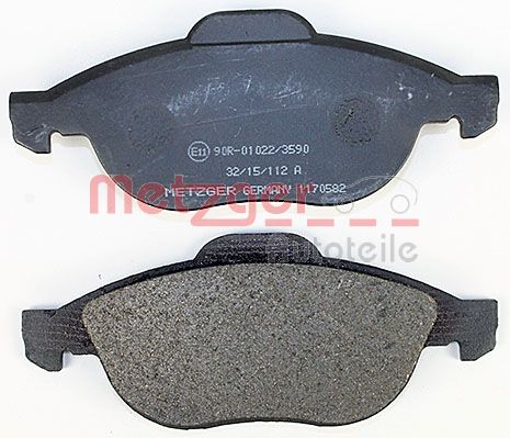 METZGER 1170582 Bremsbelagsatz, Scheibenbremse